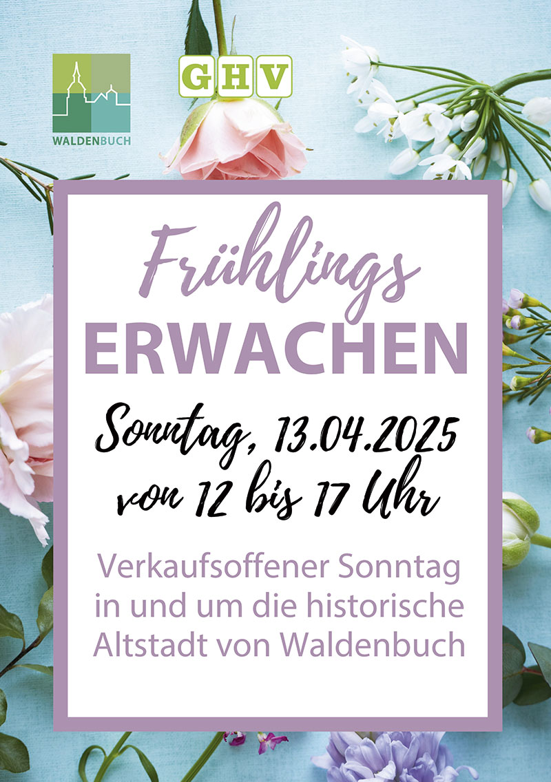 Fruehlingserwachen Waldenbuch 2025